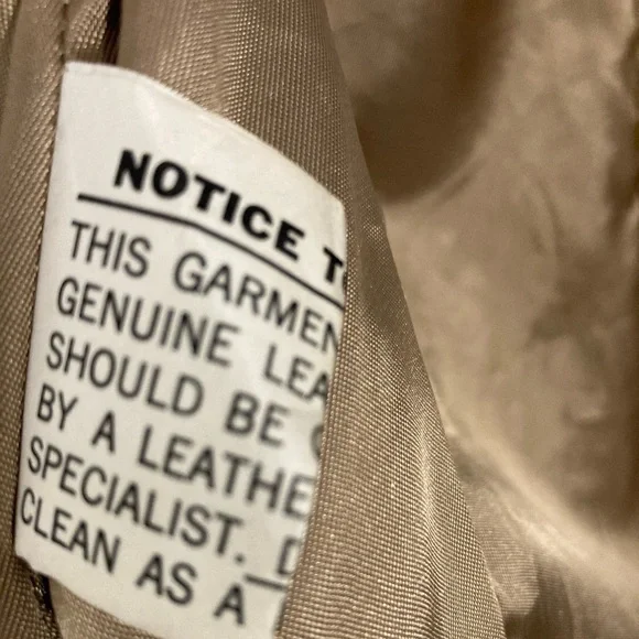 Jo O Kay Vintage Leather Fringed Jacket Coat Unisex Bohemian Western - Picture 9 of 16